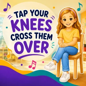 Tap Your Knees Cross Them Over